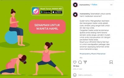 Social media Campaign for pregnancy app (Mamanet Mobile App)